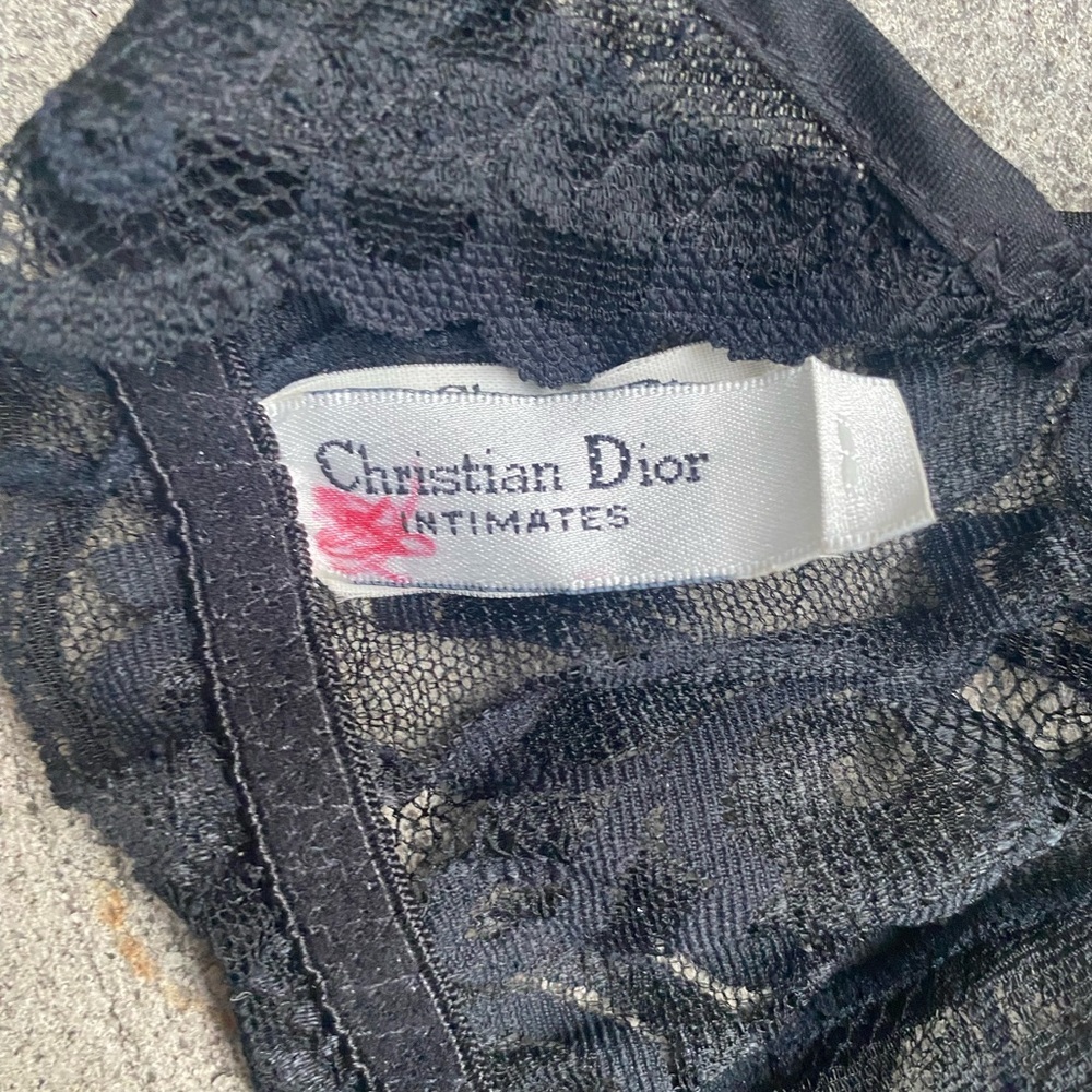 Dior Elegant Black Lace Bra - Picture 3 of 4